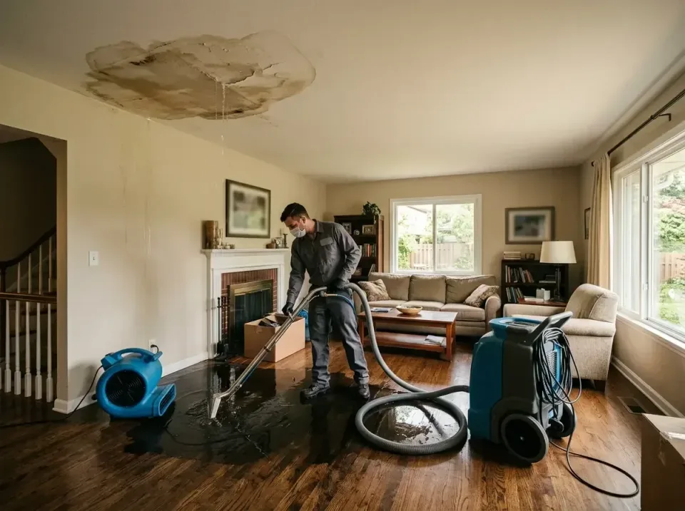 attic-pipe-burst-ceiling-drip-008 — frequently asked questions, Water Damage Restoration & Carpet Care in Blue Ridge, VA